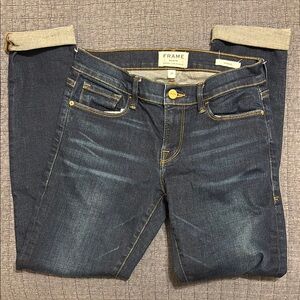 Frame Dark Wash Jeans